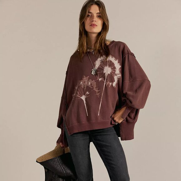 Free People Tops - We The Free Graphic Camden Pullover